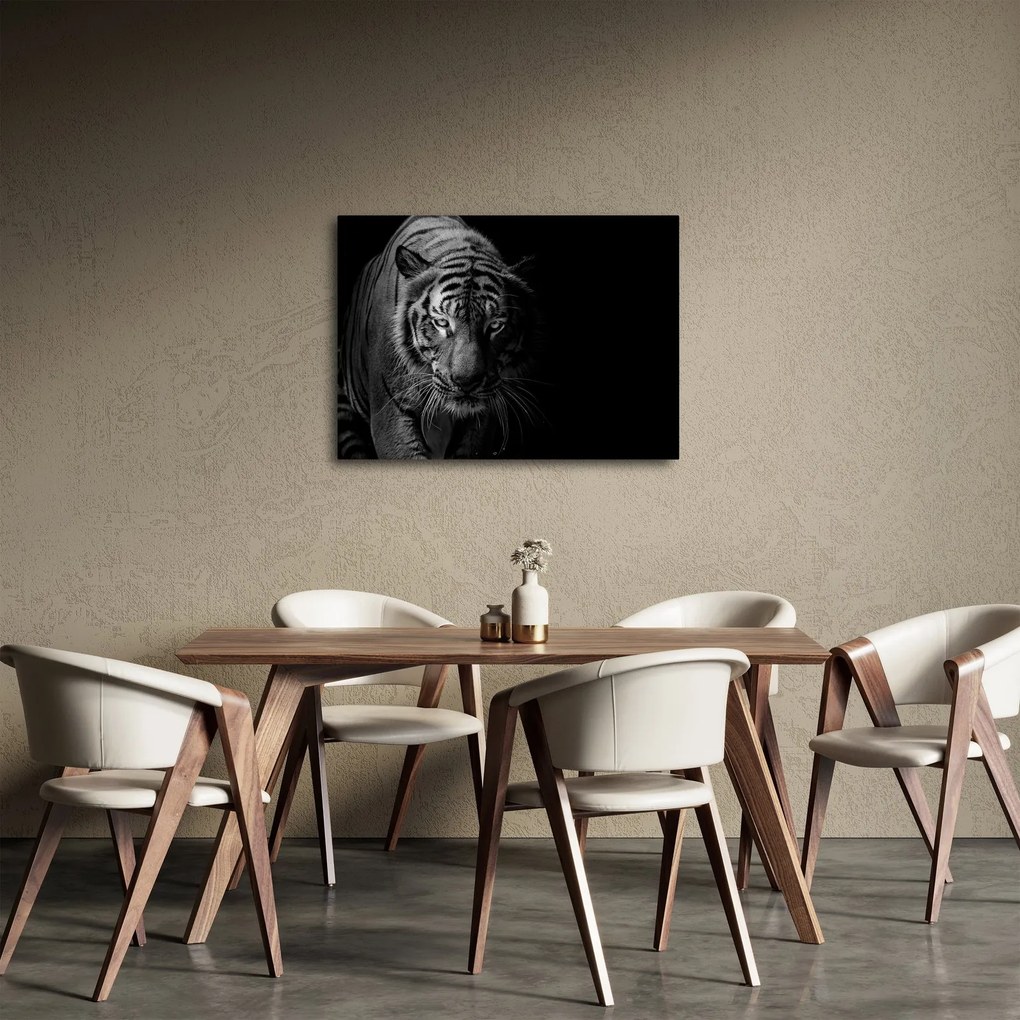 Egy vadtigris képe (70x50 cm)