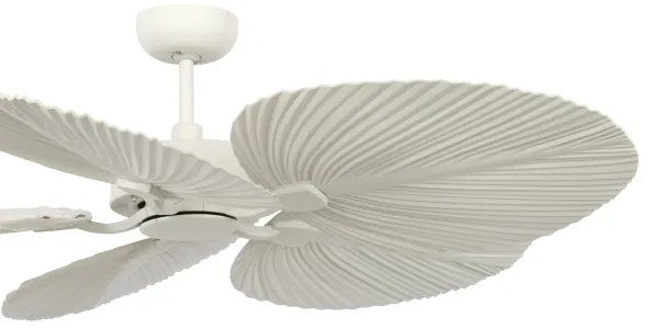 Lucci Air 21065449 - BALI mennyezeti ventilátor, 132 cm, fehér/krém + DO