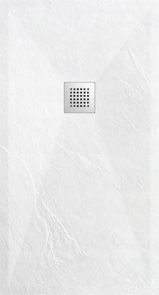 Balneo Kompozit Zuhanytálca 90x110x2,5 cm Fehér Stone Tray