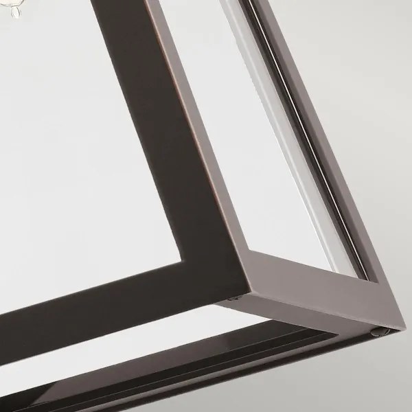 Kichler KL-DELISON-M-RZ - Kültéri fali lámpa DELISON 1xE27/60W/230V IP44