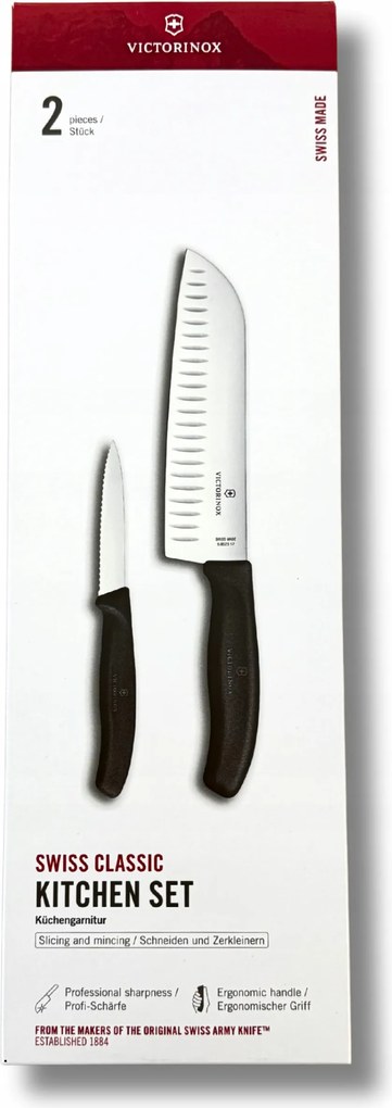 Victorinox két késből álló készlet 6.7133.21G fekete