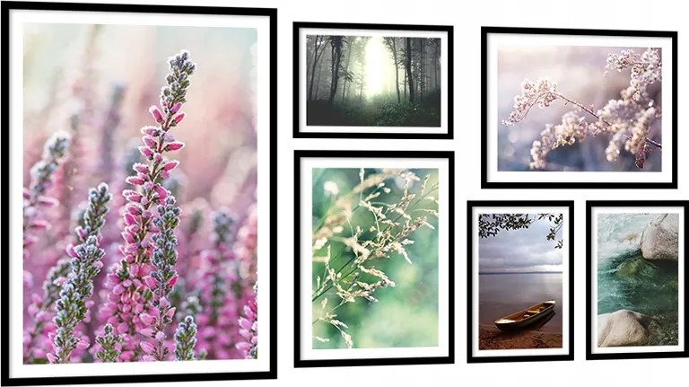 Készlet 6db-os Képek Poszterek Keret Nélkül KP109