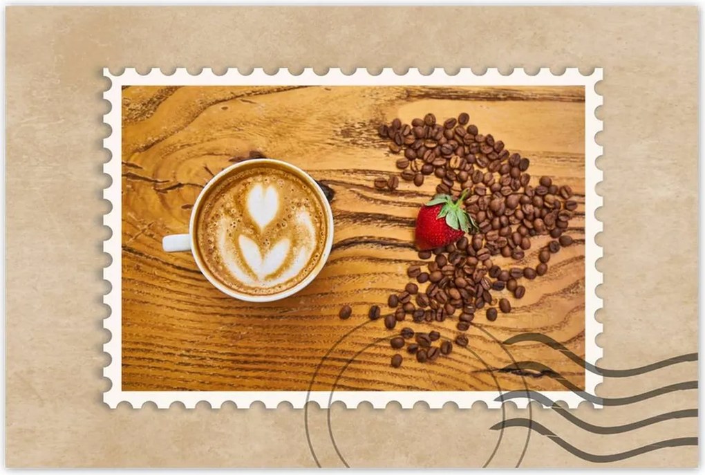 Poszterek 120x80 Kávé Kaffe