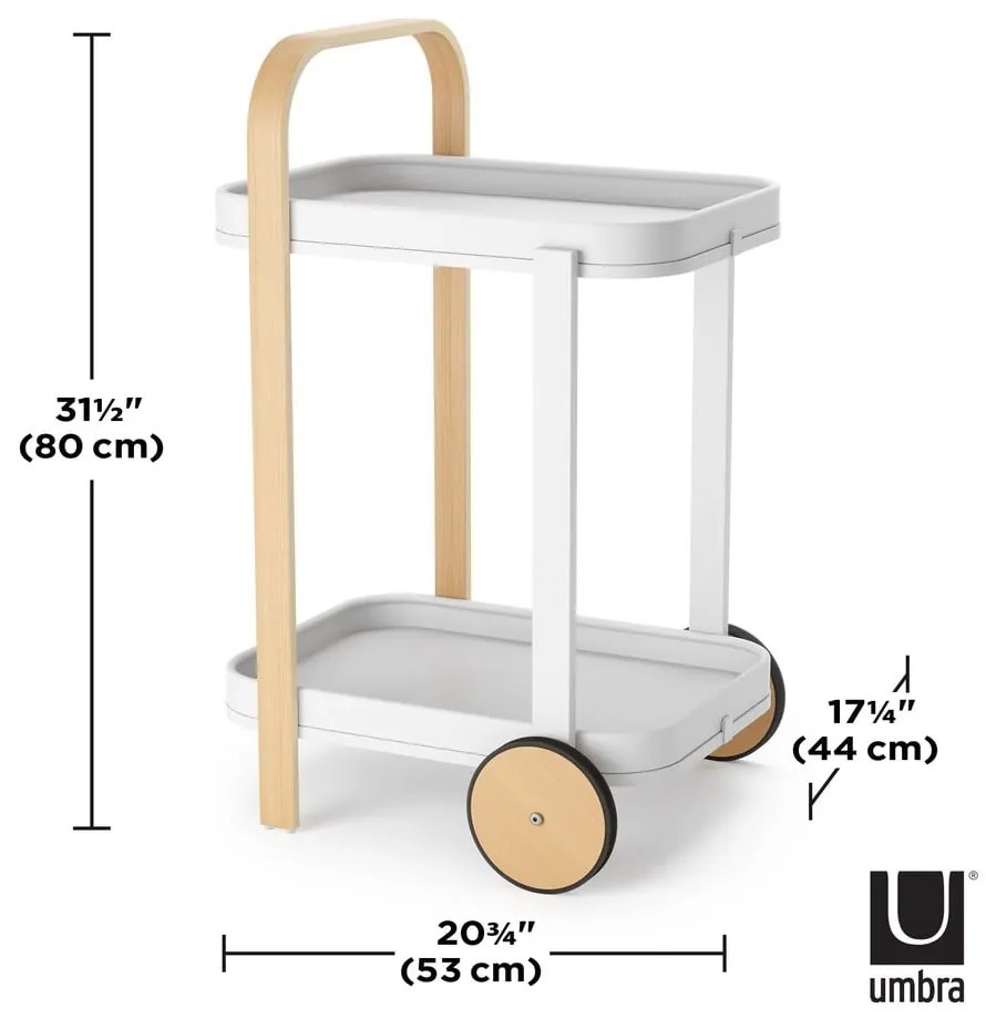 Gurulós zsúrkocsi 44x53 cm Bellwood – Umbra