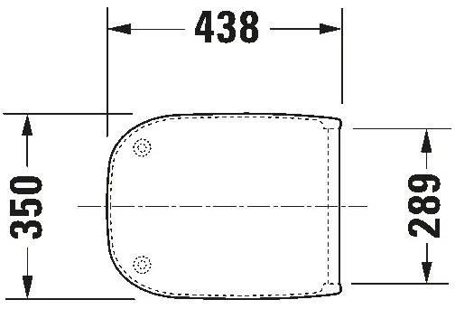 Duravit 67390099 - WC ülőke SoftClose D-CODE 35x43,8 cm fehér