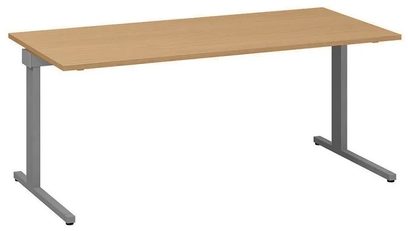 ProOffice C asztal 180 x 80 cm, bükkfa