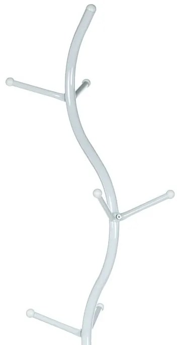 Fém állófogas fehér színben, 181 cm magas 80003-09