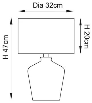 Endon 61149 - Asztali lámpa WALDORF 1xE27/10W/230V réz/fekete