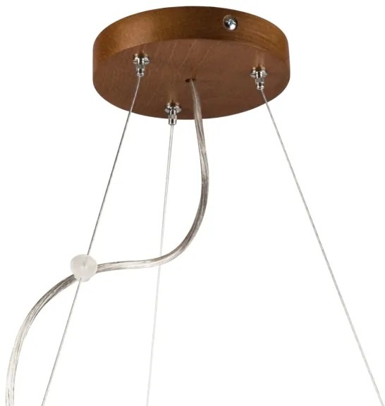 Csillár zsinóron 3xE27/60W/230V ø 47 cm