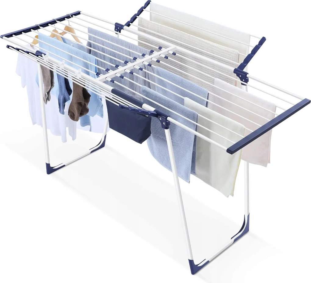 Sykiariol ruhaszárító, kihúzható ruhaszárító (97-160cm)