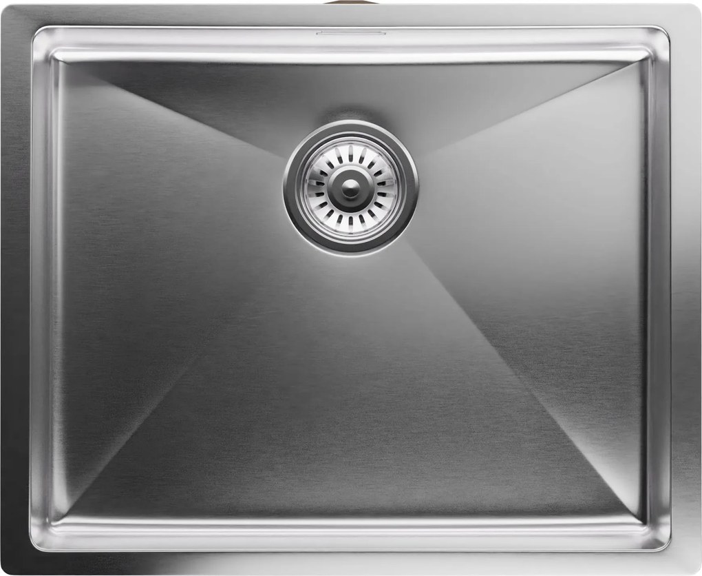 Klarstein TitanSteel Konyhai mosogató 45 x 55 cm (H x Sz) rozsda-, karc-, és hőálló felülettel