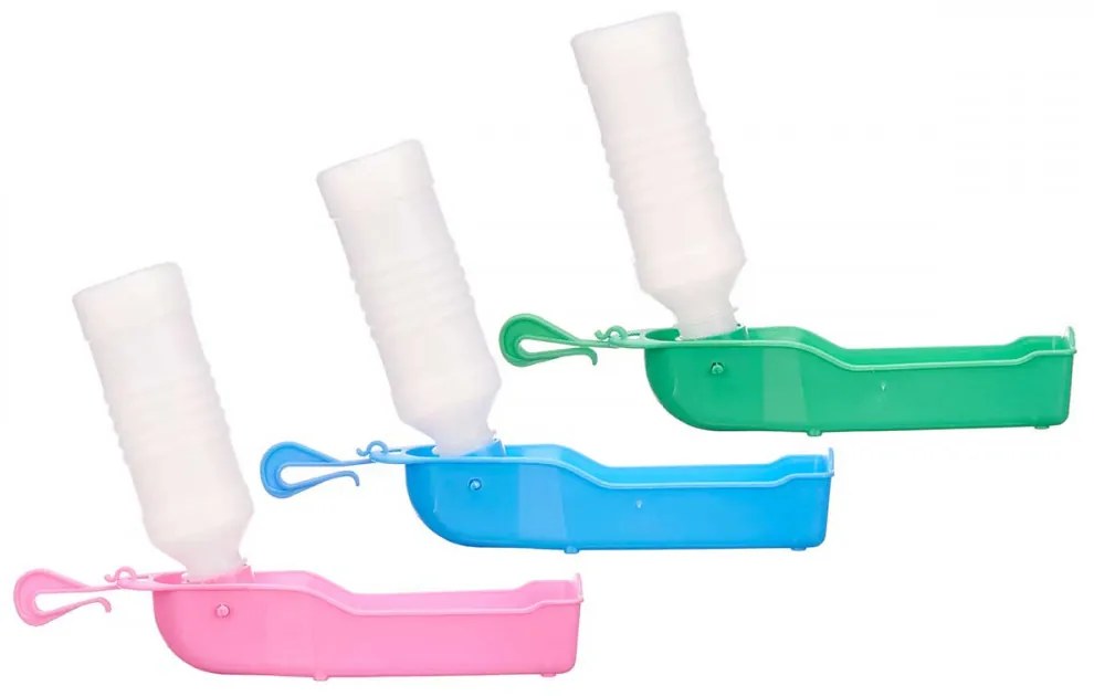 ANIMAL utazós palack kutyáknak 250 ml, zöld