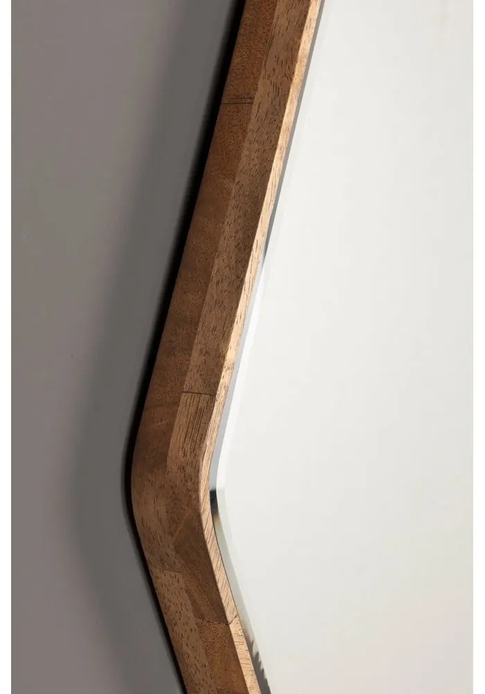 Fali tükör tömörfa kerettel 41,5x50 cm Bryn – Dutchbone