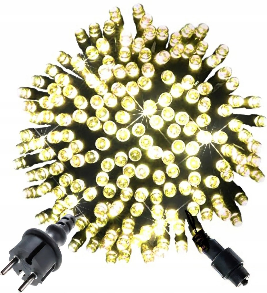 Karácsonyfa Fényfüzér 100 Led 8M Kültéri Meleg Fehér Flash IP44 AH0100