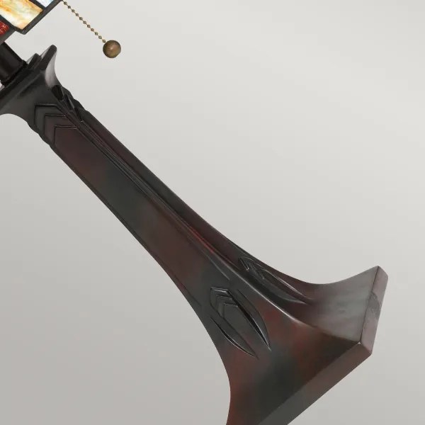 Quoizel QZ-MAYBECK-TL - Tiffany MAYBECK asztali lámpa 2xE27/60W/230V