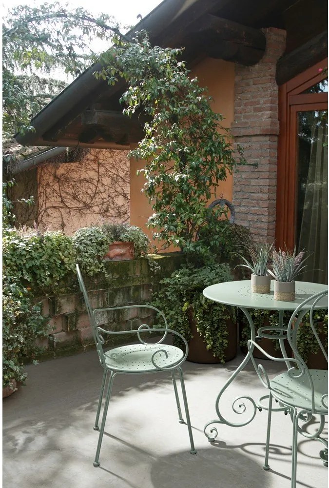 Acél kerek kerti kisasztal ø 70 cm Etienne – Bizzotto