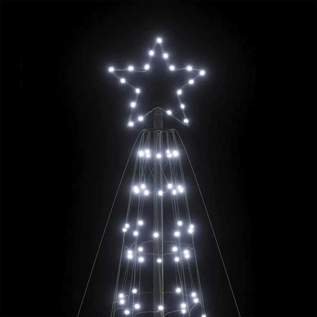 hideg fehér LED karácsonyfa tüskékkel 1534 LED 500 cm