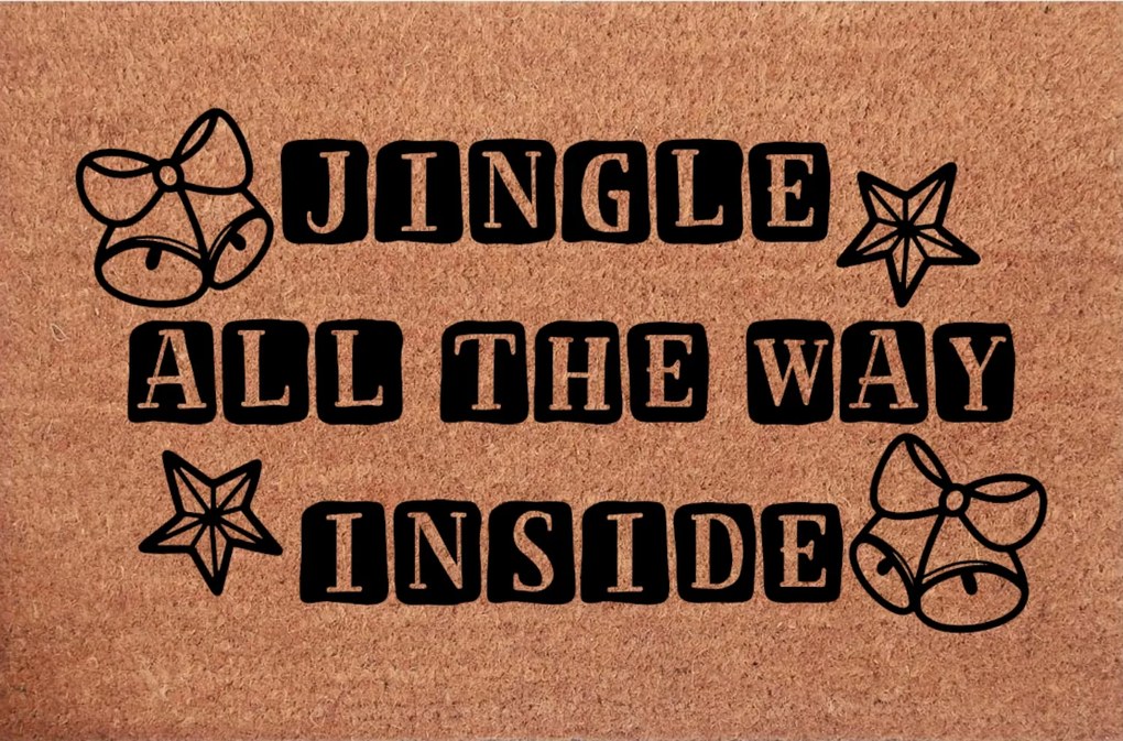 Karácsonyi Lábtörlő Bemeneti csengő A csengő folyamatosan csenget Jingles