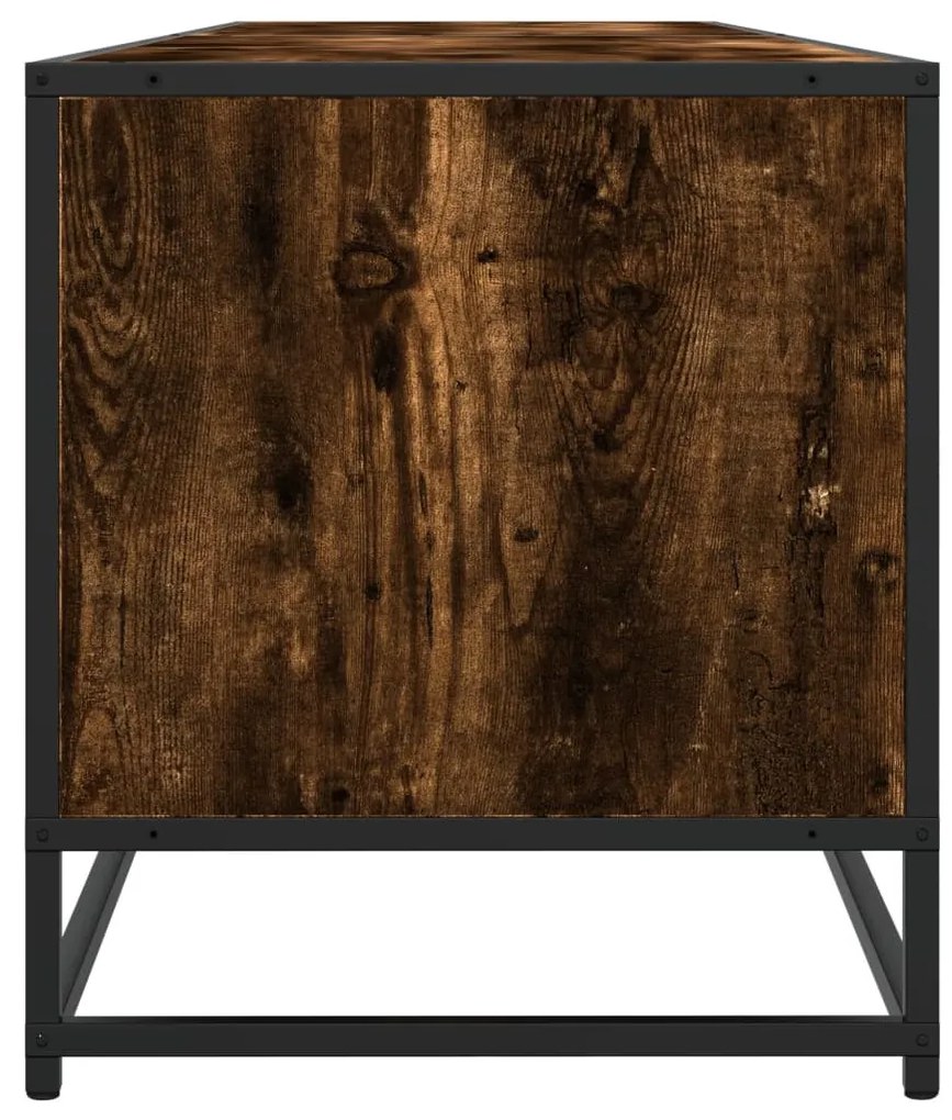 füstös tölgy színű szerelt fa TV-szekrény 180 x 40 x 46 cm