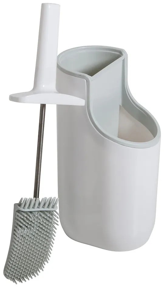Premium világosbézs wc-kefe tárolóhellyel - Addis