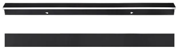 MasterLED Lara 45 W-os 150cm-es fekete oldalfali lámpa