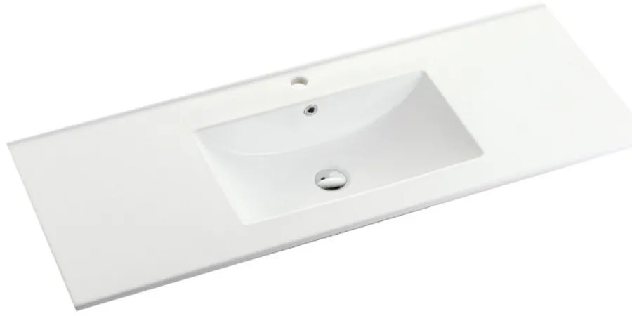 Flat Design 1 medencés mosdó 18x120x46 cm