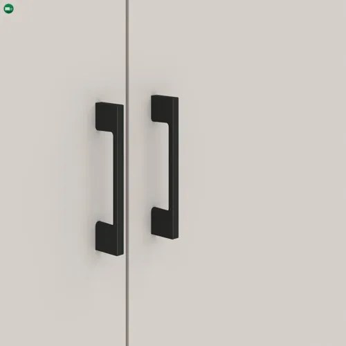 ALTA WARDROBE 5D1S ANTHRACITE+CASHMERE