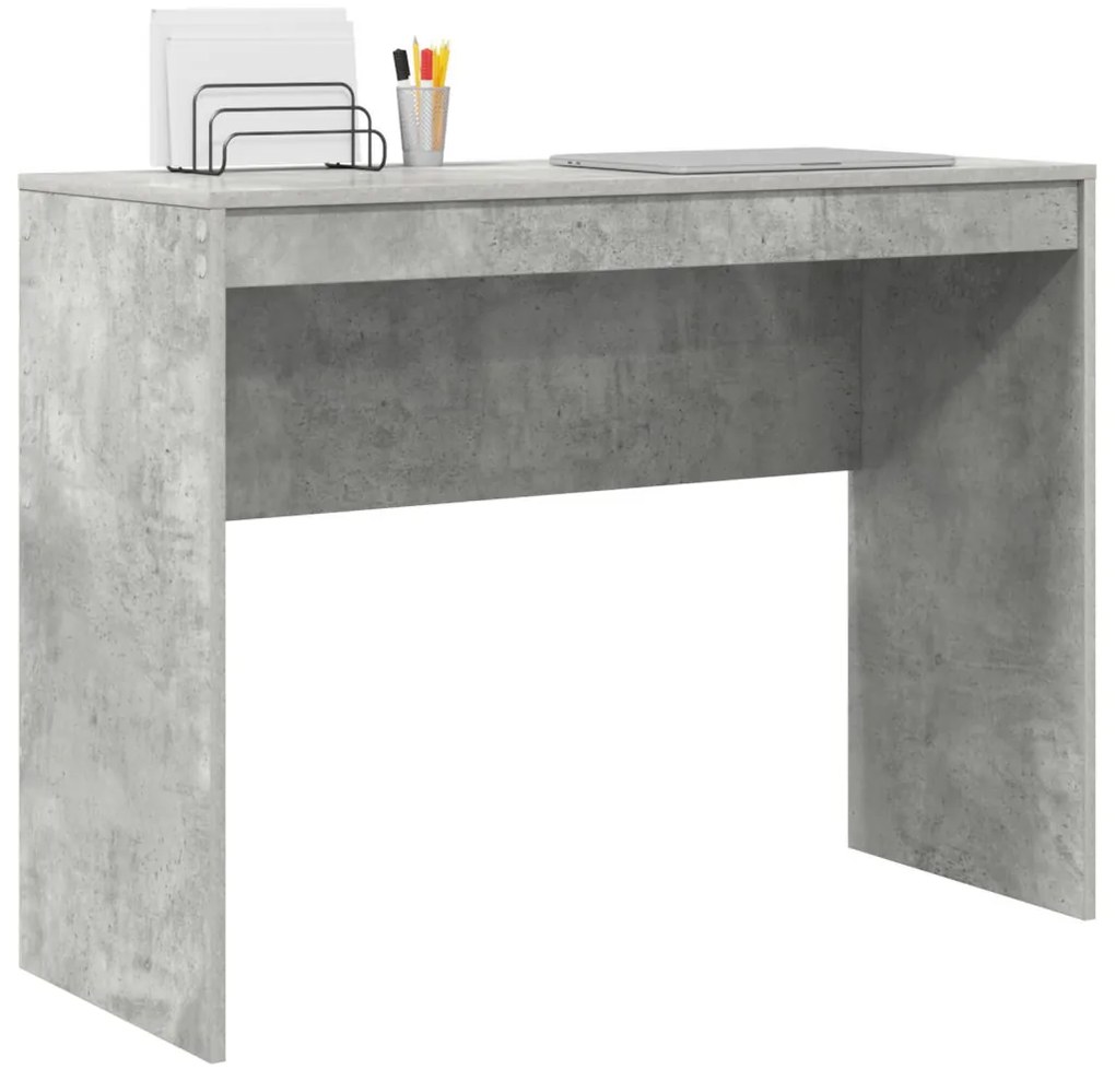 Íróasztal Beton szürke Forgácslap beton szürke felülettel