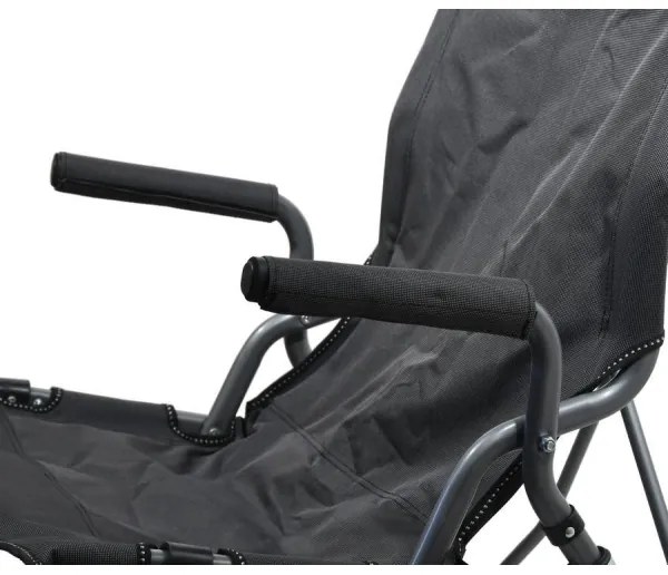 Összecsukható kempingszék szürke