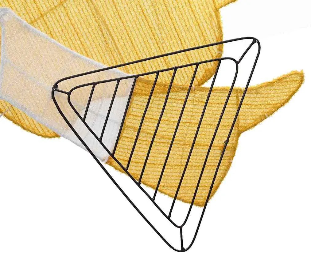 Világító szög Meleg fehér 116 x 29 x 158.5 cm Poliészter