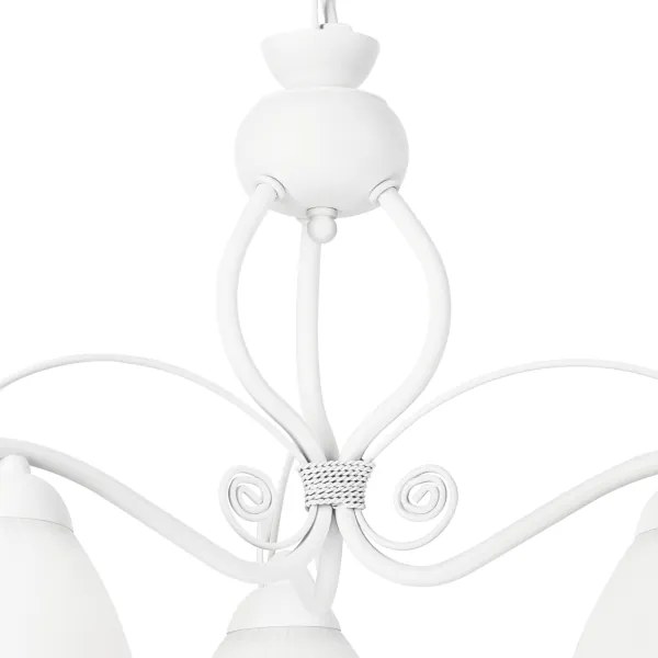 Csillár láncon RETRO II 3xE27/60W/230V fehér