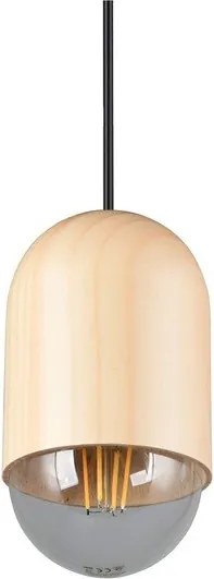 Bézs függőlámpa ø 11 cm Nara – Reality