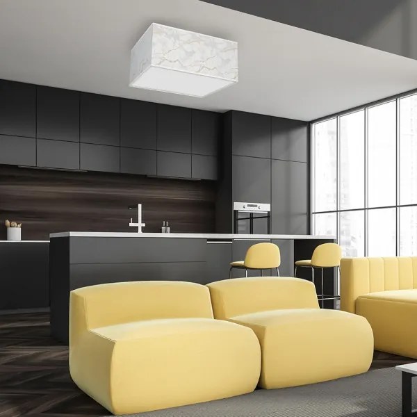 Mennyezeti lámpa SENSO 3xE27/60W/230V fehér