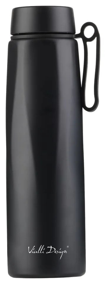Fekete termosz 500 ml Fuori – Vialli Design