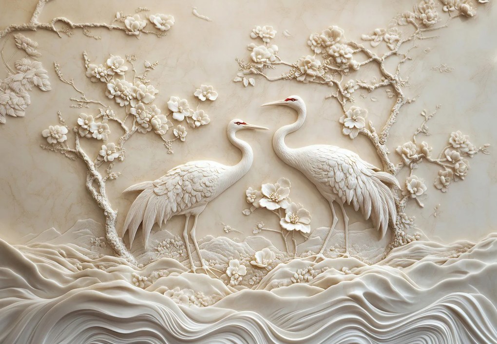 Fotótapéta - 3D kínai minta (147x102 cm)