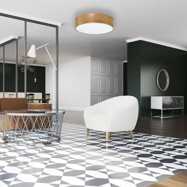 Brilagi - Mennyezeti lámpa CLARE 2xE27/24W/230V átm. 30 cm arany