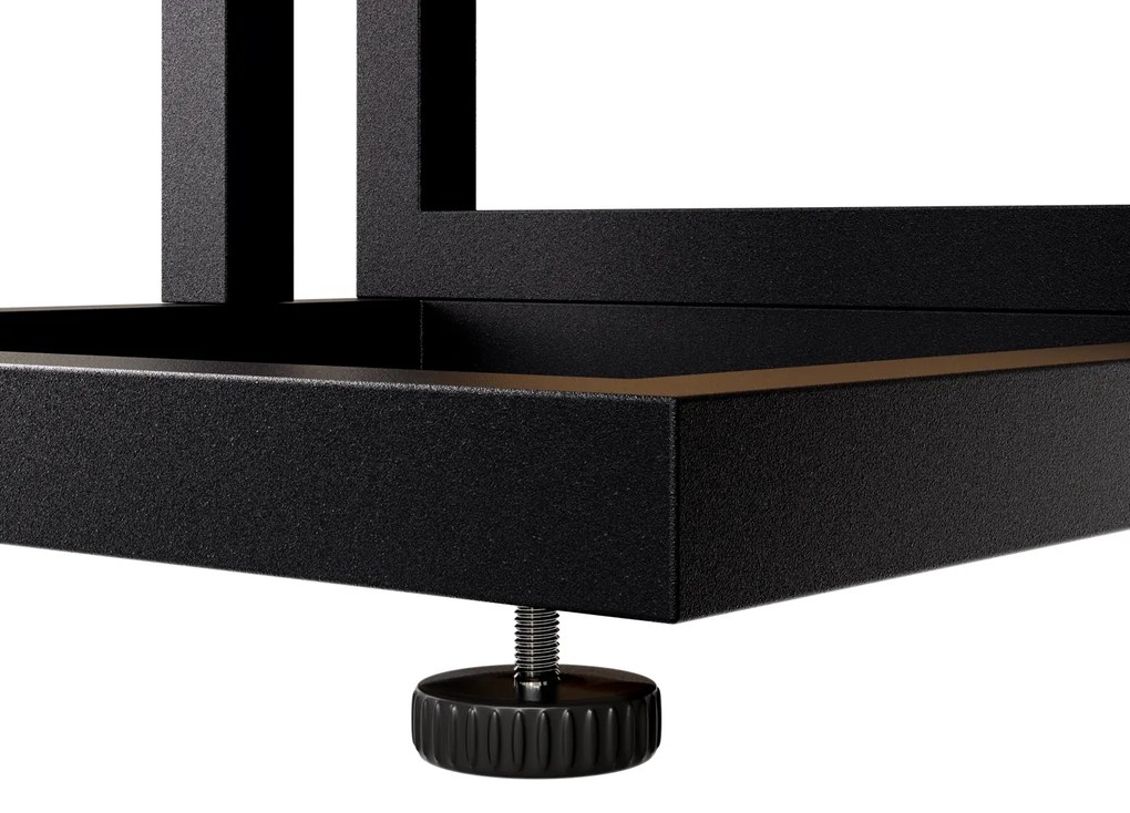 Casaria® WPC lerakóasztal - fekete