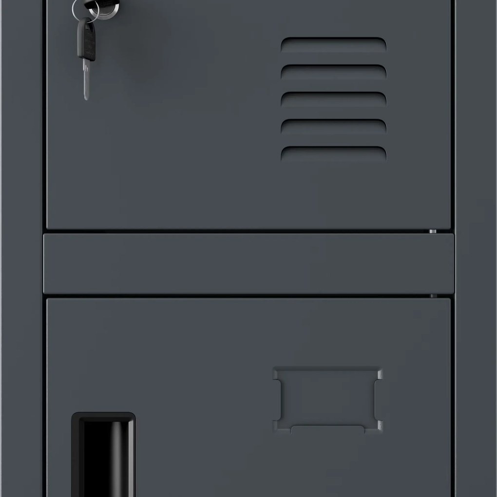 ROBERT 1 Plus rekeszes öltözőszekrény 292 x 1720 x 450 mm