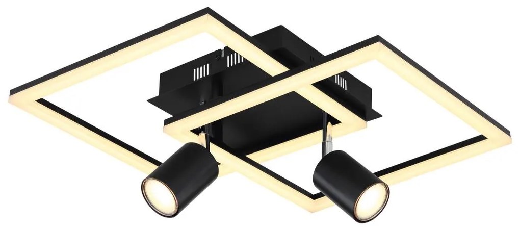 Globo 67308-36 - LED Mennyezeti lámpa DANNY 2xLED/18W/230V + 2xGU10/35W/230V