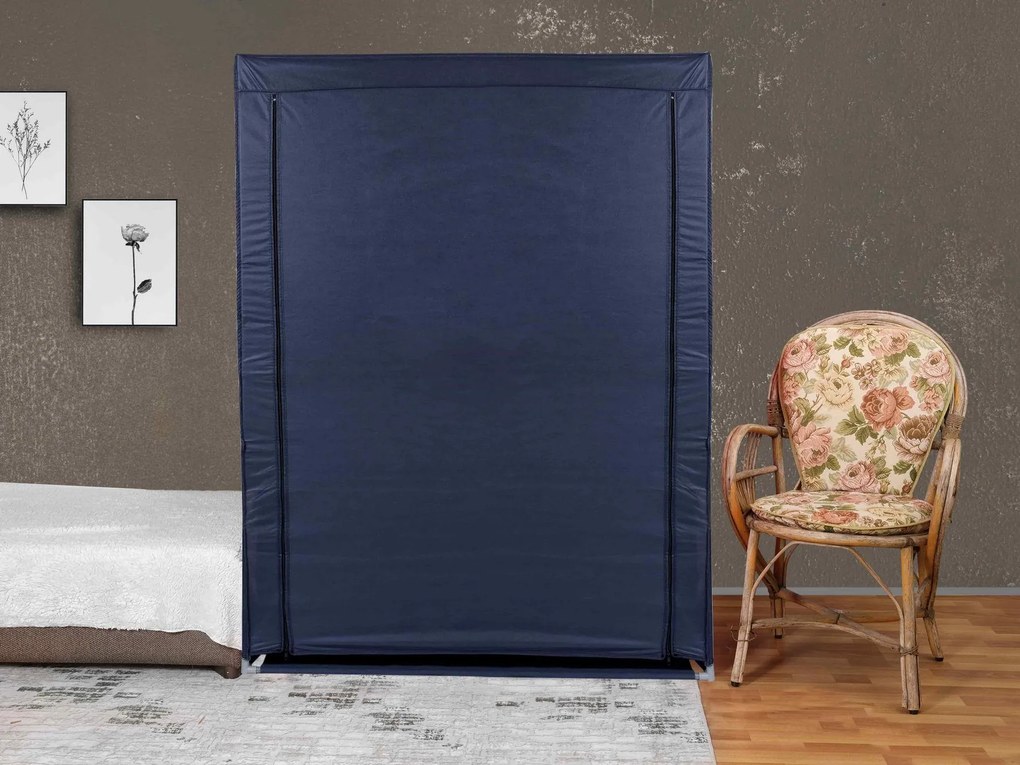 Textil ruhatároló Kukevi 2 (sötétkék) . 1094850
