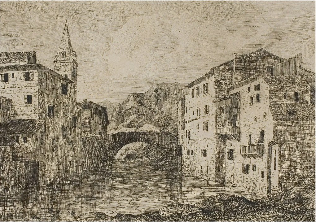 Fotótapéta Flizelin Fal a Hálószobába Városi panoráma 208x146 Ragasztó