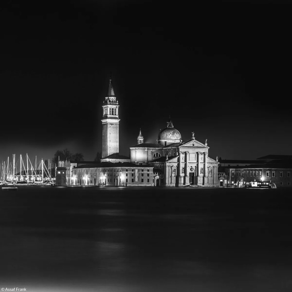 Poszter 20x20cm San Giorgio Maggiore templom, Assaf Frank