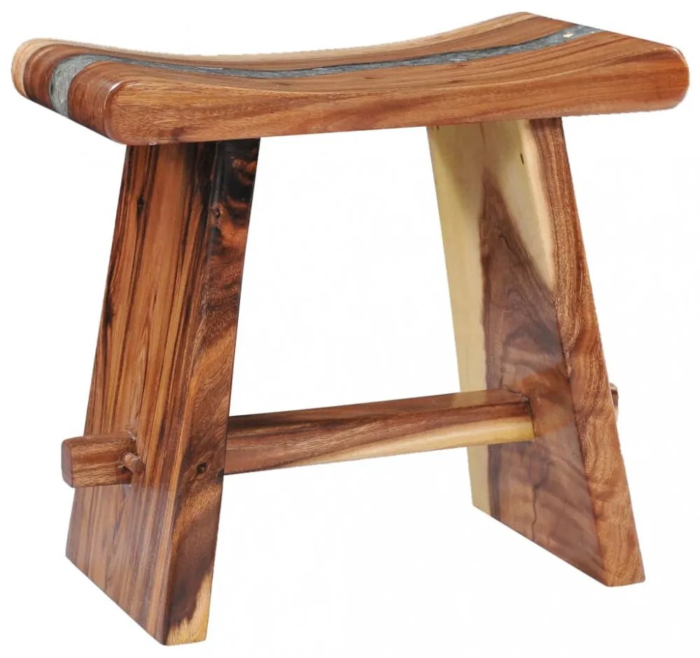 tömör ázsiai tölgy és műgyanta ülőke