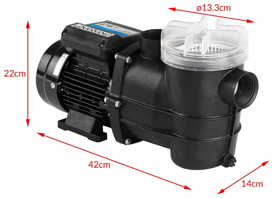 Szivattyú homokszűrő rendszerhez 9960 l/h Monzana