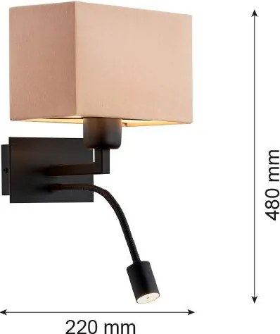 Argon BILL 1043 Fali lámpa 1x15W/E27 3000K IP20