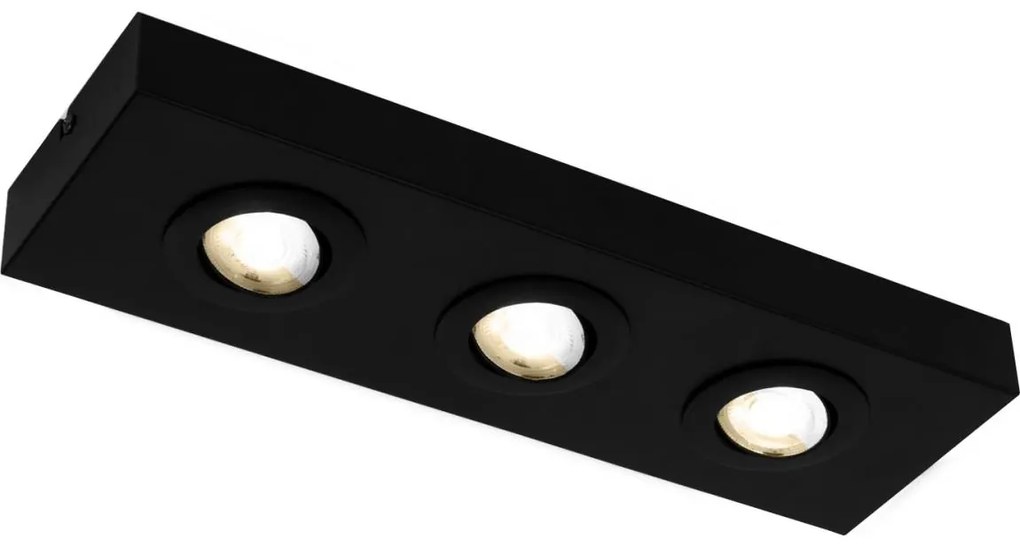 Briloner Briloner 3996035 - LED Spotlámpa CTS 3xLED/4W/230V 2700/4000K fekete BL1880