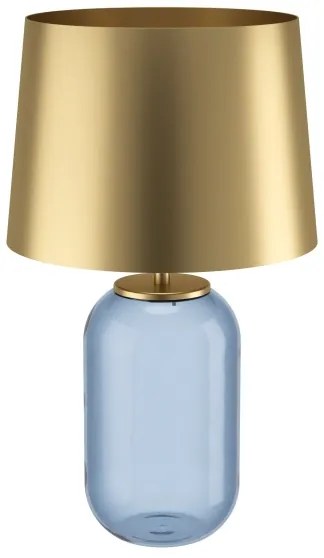 Eglo 390064 - Asztali lámpa CUITE 1xE27/40W/230V arany/kék