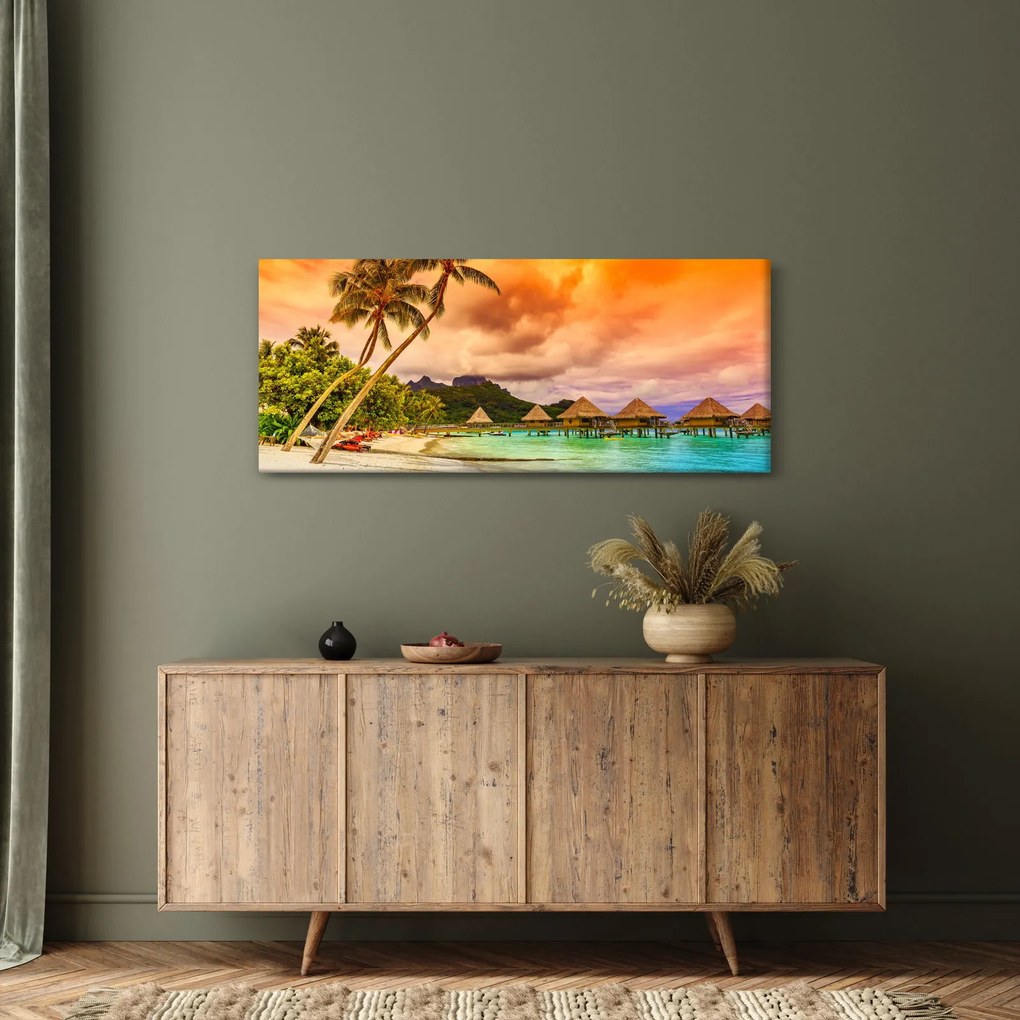 Kép - Bora Bora szigete (120x50 cm)