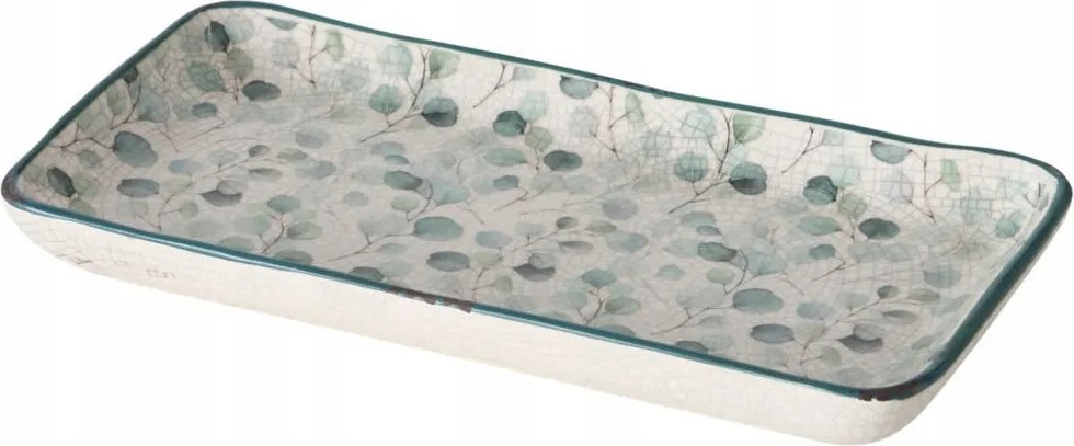 Kerámia Tálca Apróságoknak 26x13 fehér