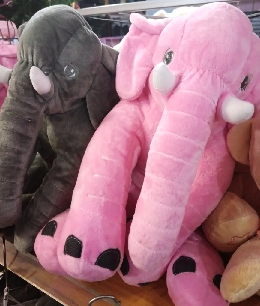Közepes Plüss Elefánt 2 Színben